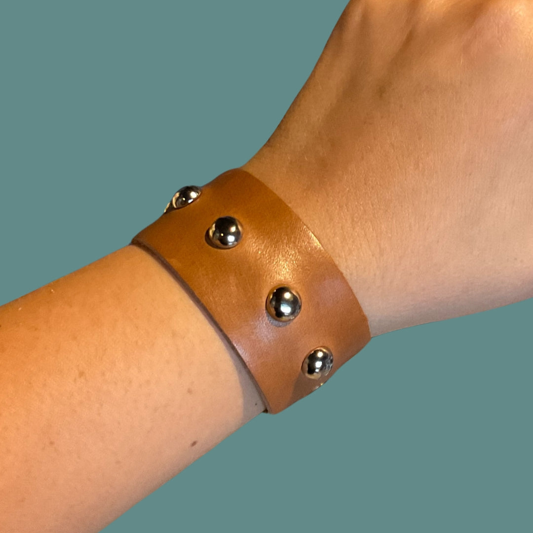Handcrafted Leather Bracelet IV