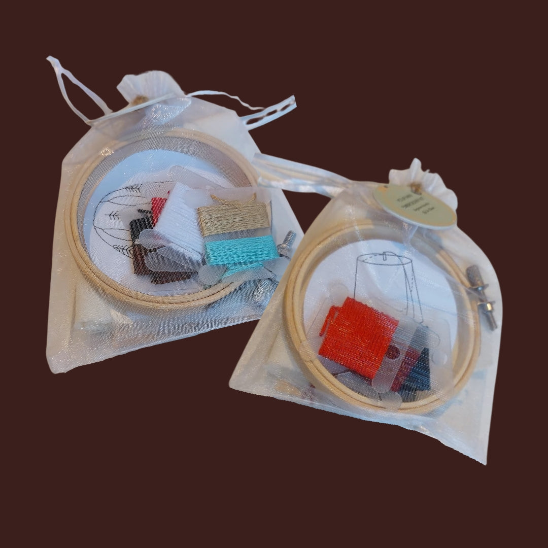 Mini Lebanese-Themed Embroidery Kit
