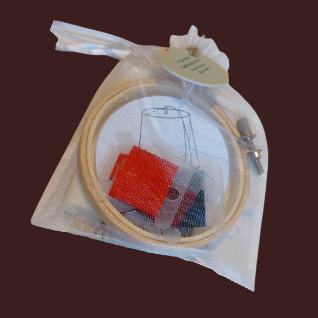 Mini Lebanese-Themed Embroidery Kit