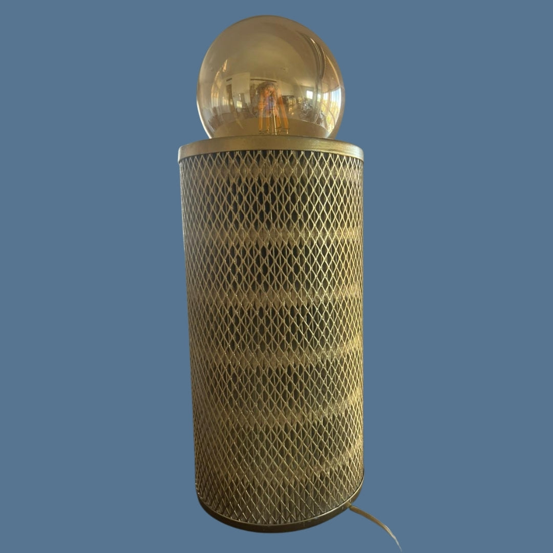 Upcycled Metal Lamps