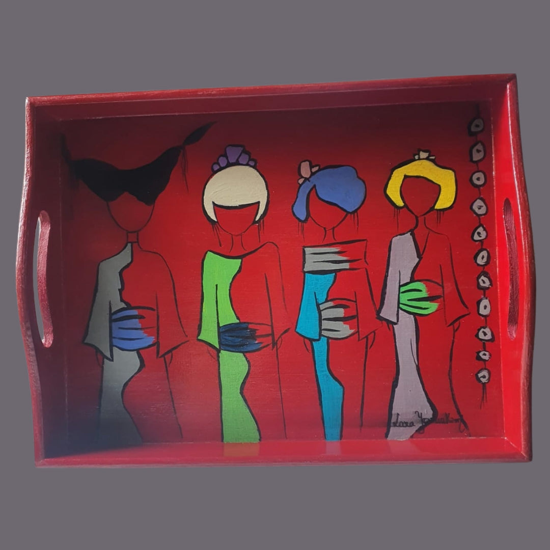 Handpainted Tray