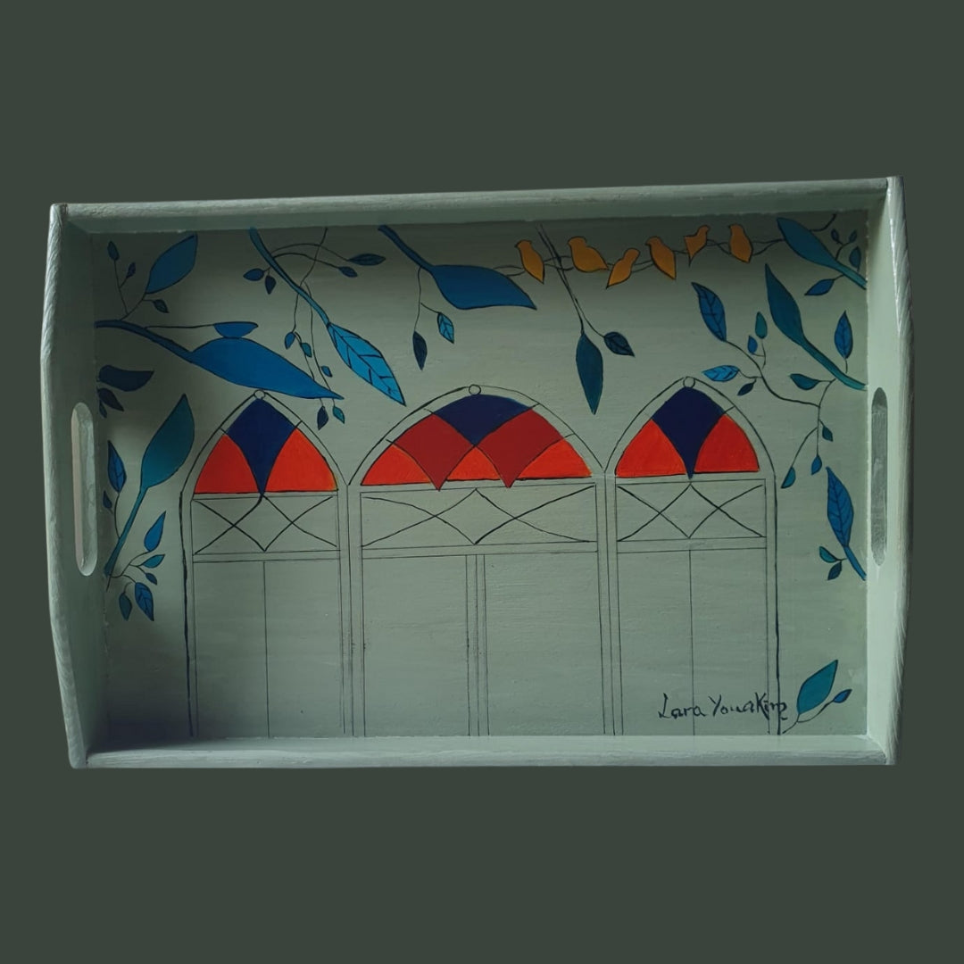 Handpainted Tray
