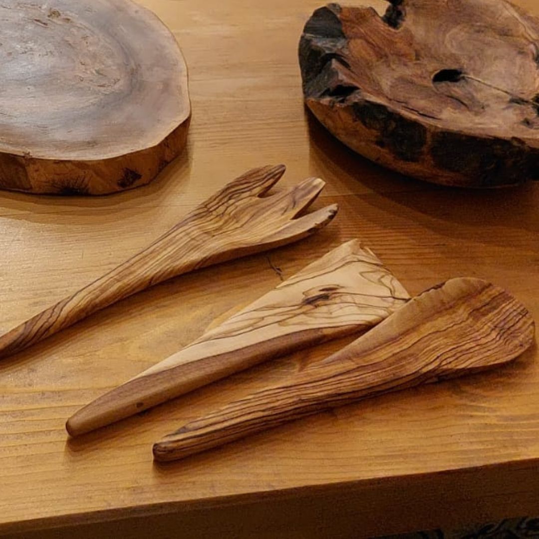 Handcrafted Zeytoun Spoons