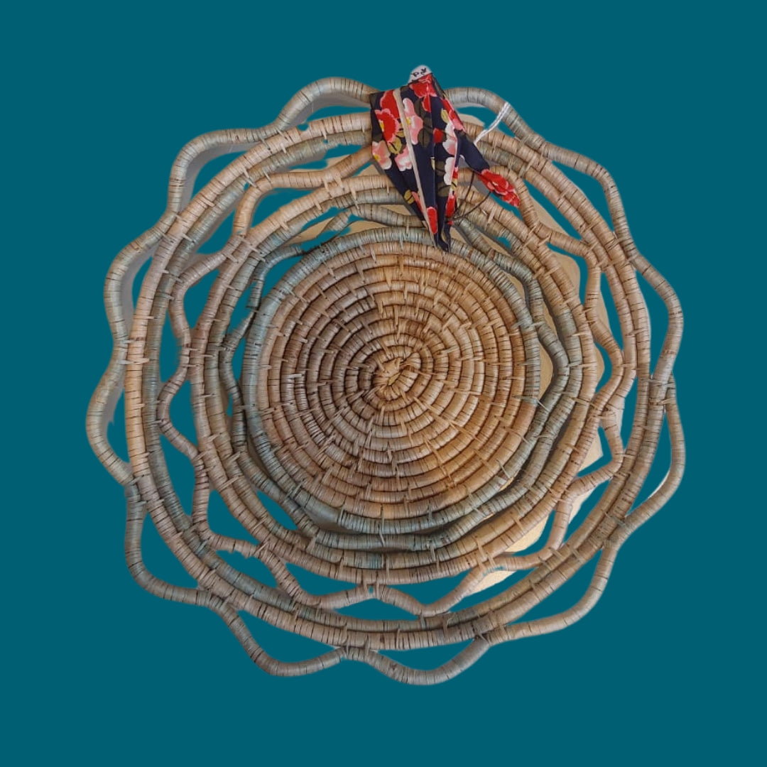 Handmade Woven Baskets and Trays