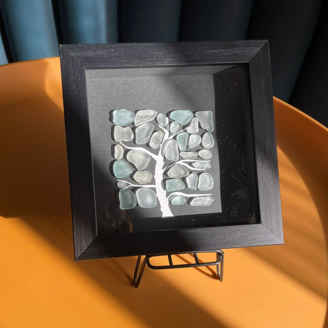 Upcycled Sea Glass Artwork