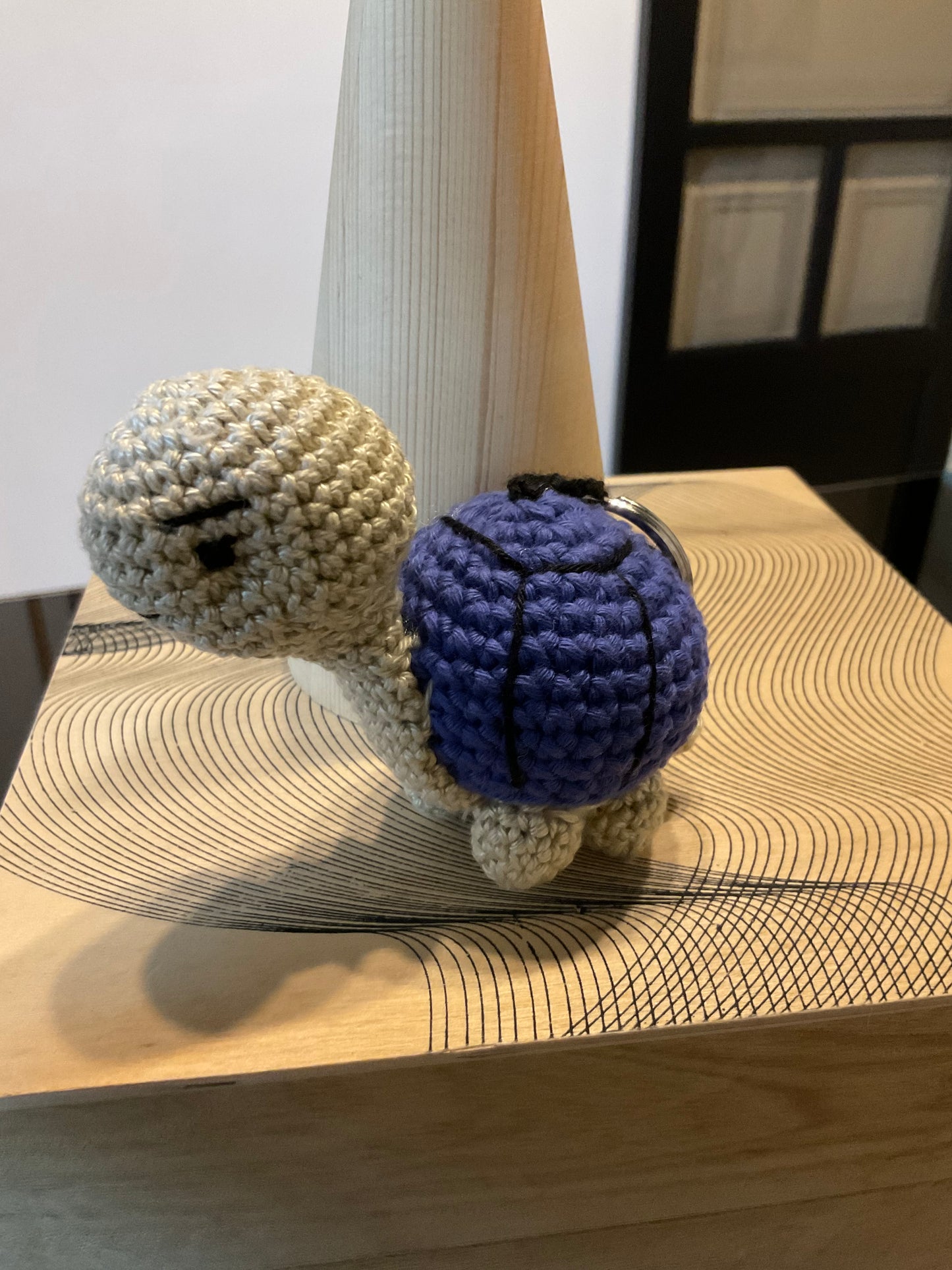 Crochet Backpack Keychain