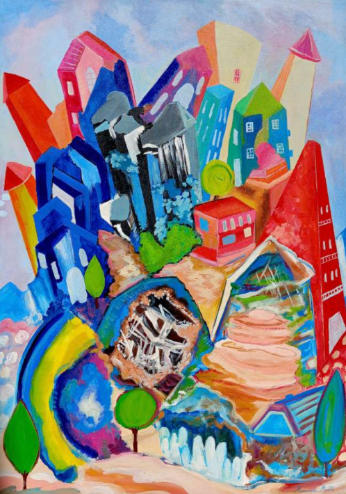 Vibrant Village Géométrie