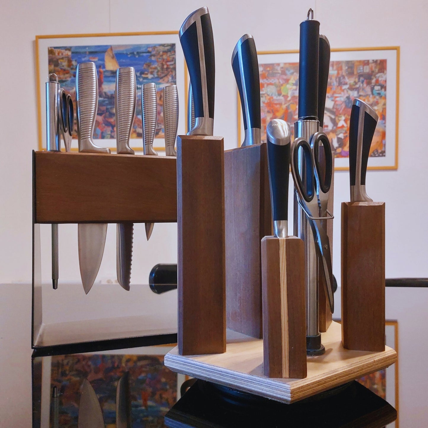 Handmade Knife Holder Structure