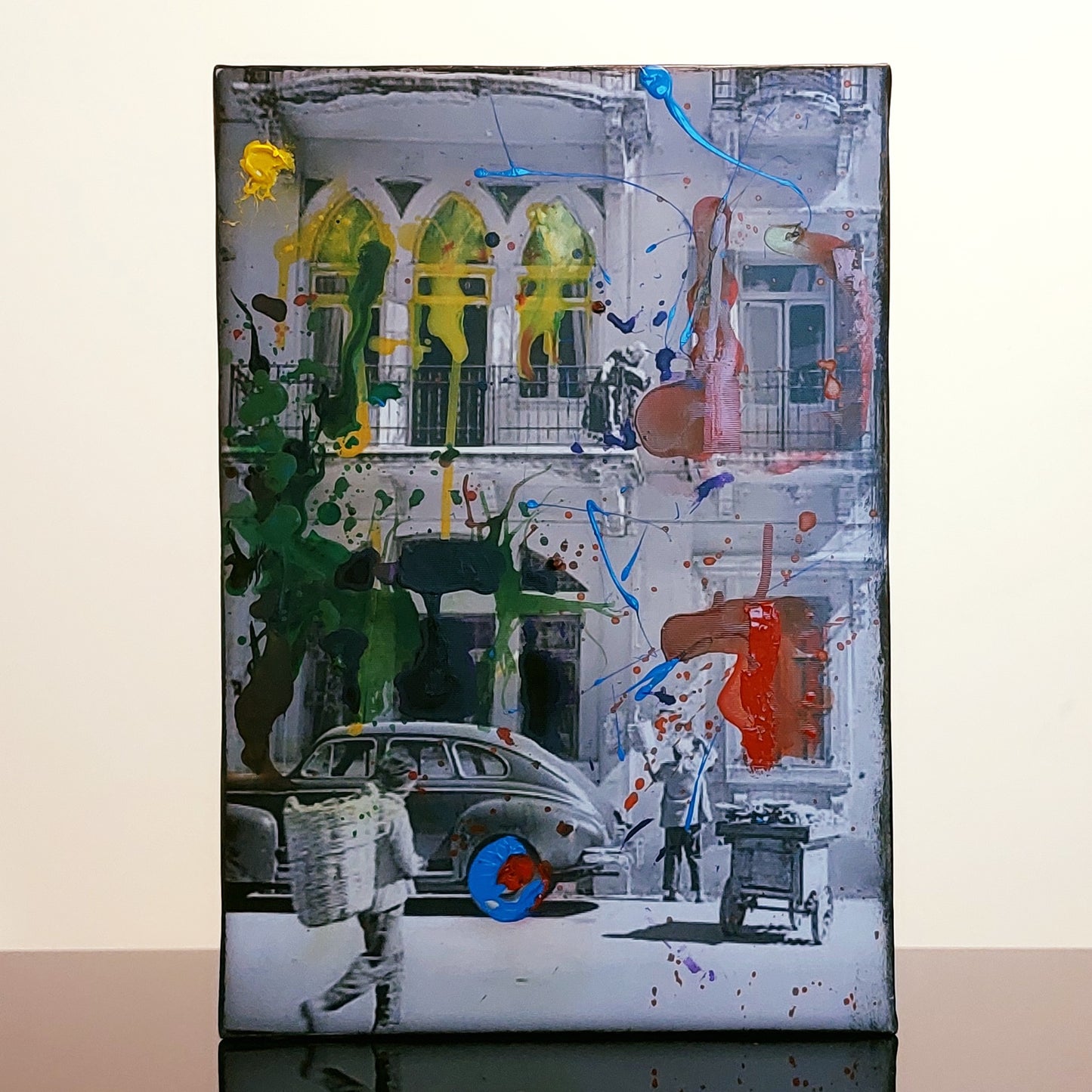 Old Beirut Mixed Media Print on Canvas - Collection I