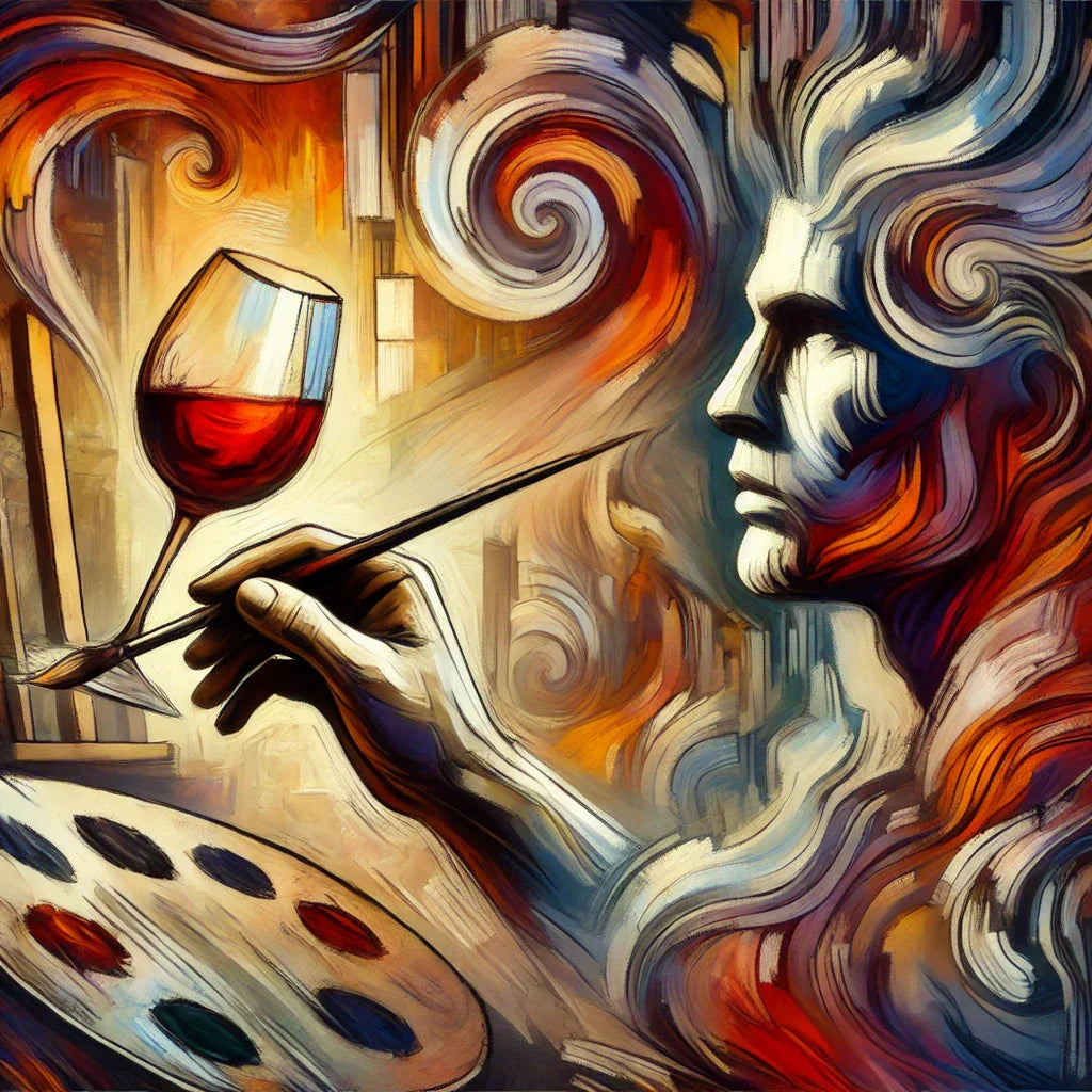 A Night of Creativity and Connection: Art and Wine with Gaia Maria Noujeim at Kulturnest