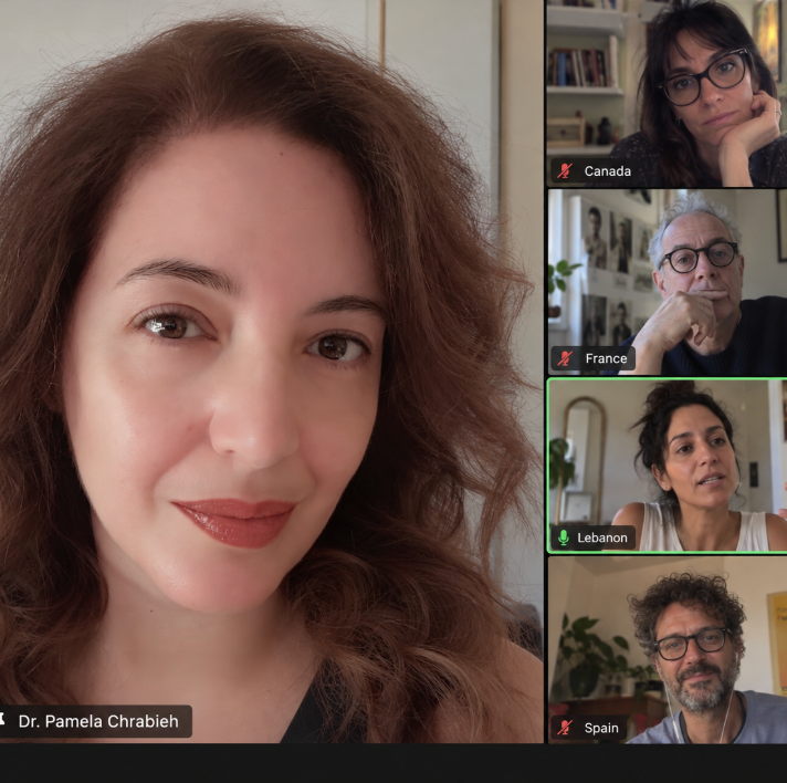 Creating with AI without losing your voice: an online clinic across four countries