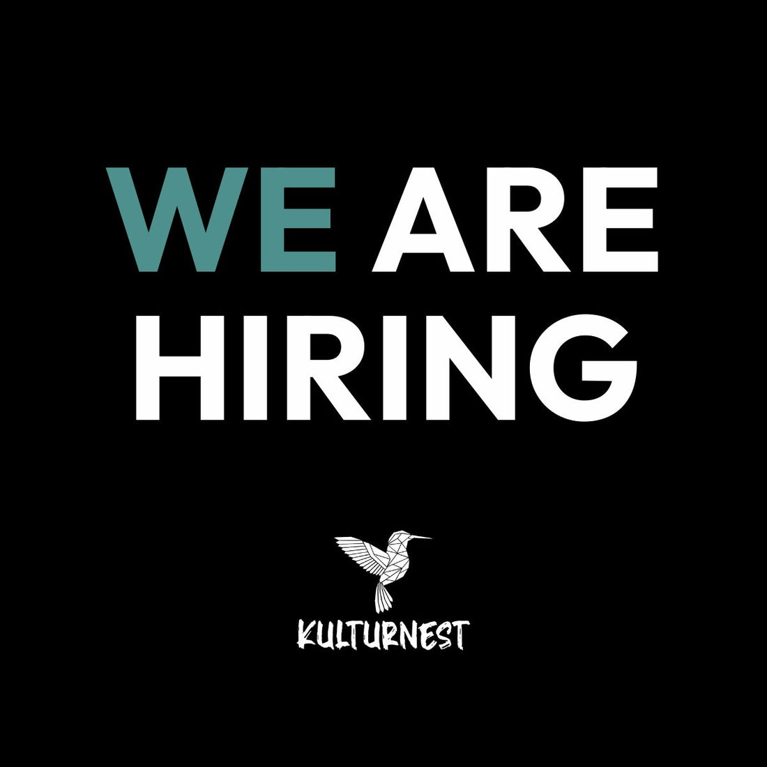 Kulturnest is Hiring - Are you the one?