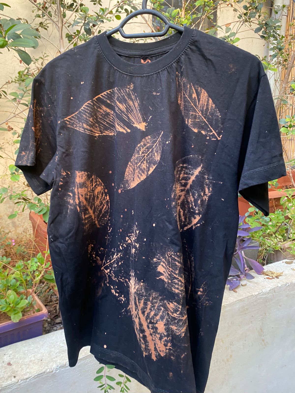 Hand-Bleached T-shirts