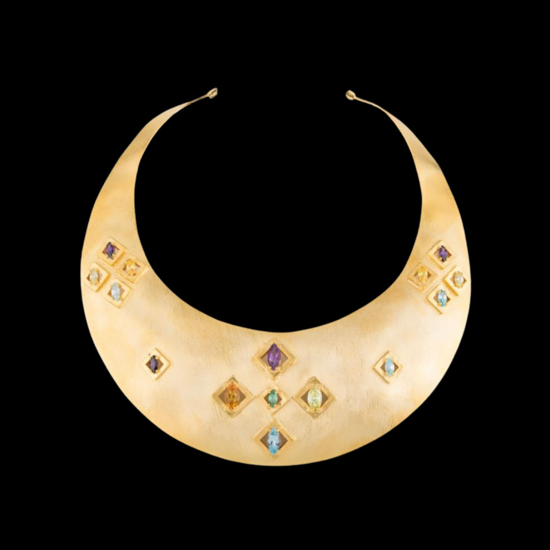 Samarcande Brass Gold Plated Necklace