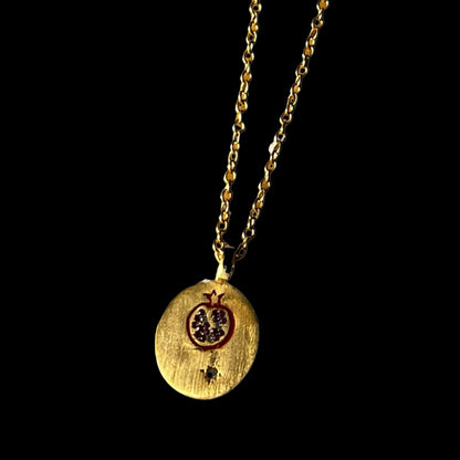 Brass Gold Plated Reminéscence Collection Necklace III