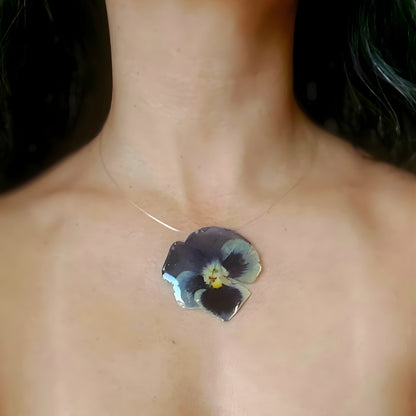 Pansy Necklace