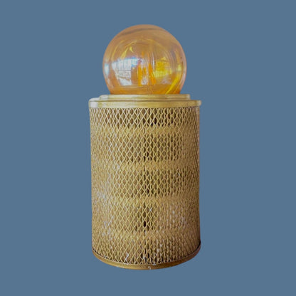 Upcycled Metal Lamps