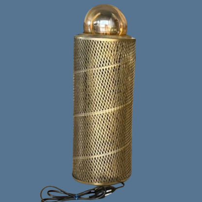 Upcycled Metal Lamps