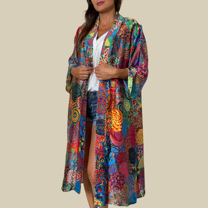 Handmade Serenara Silk Kimono