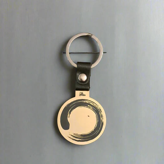 Handcrafted Brass Keychain