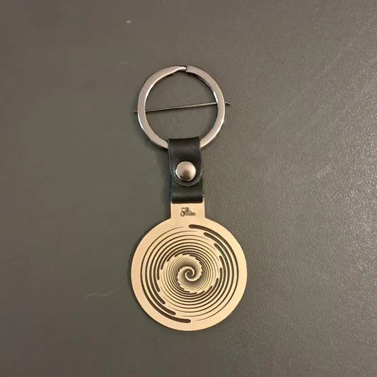 Handcrafted Brass Keychain