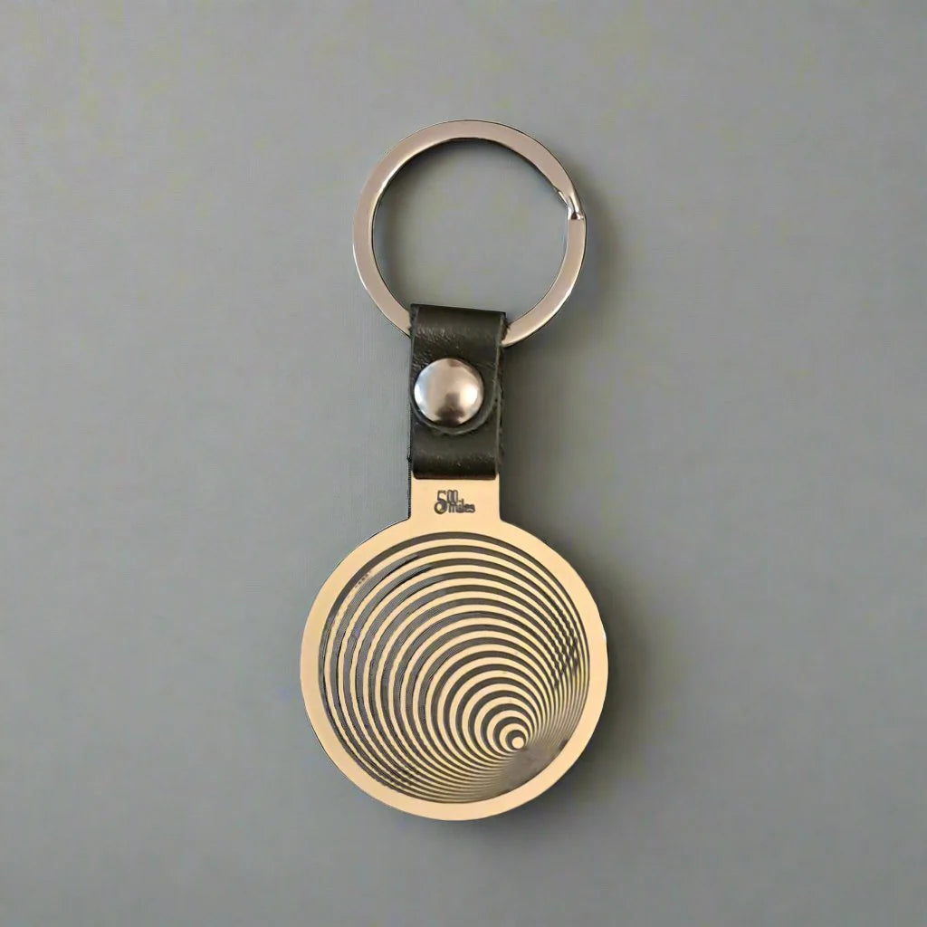 Handcrafted Brass Keychain