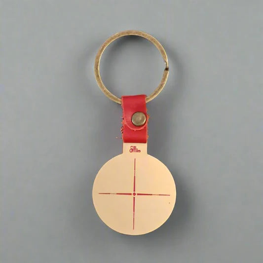 Handcrafted Brass Keychain