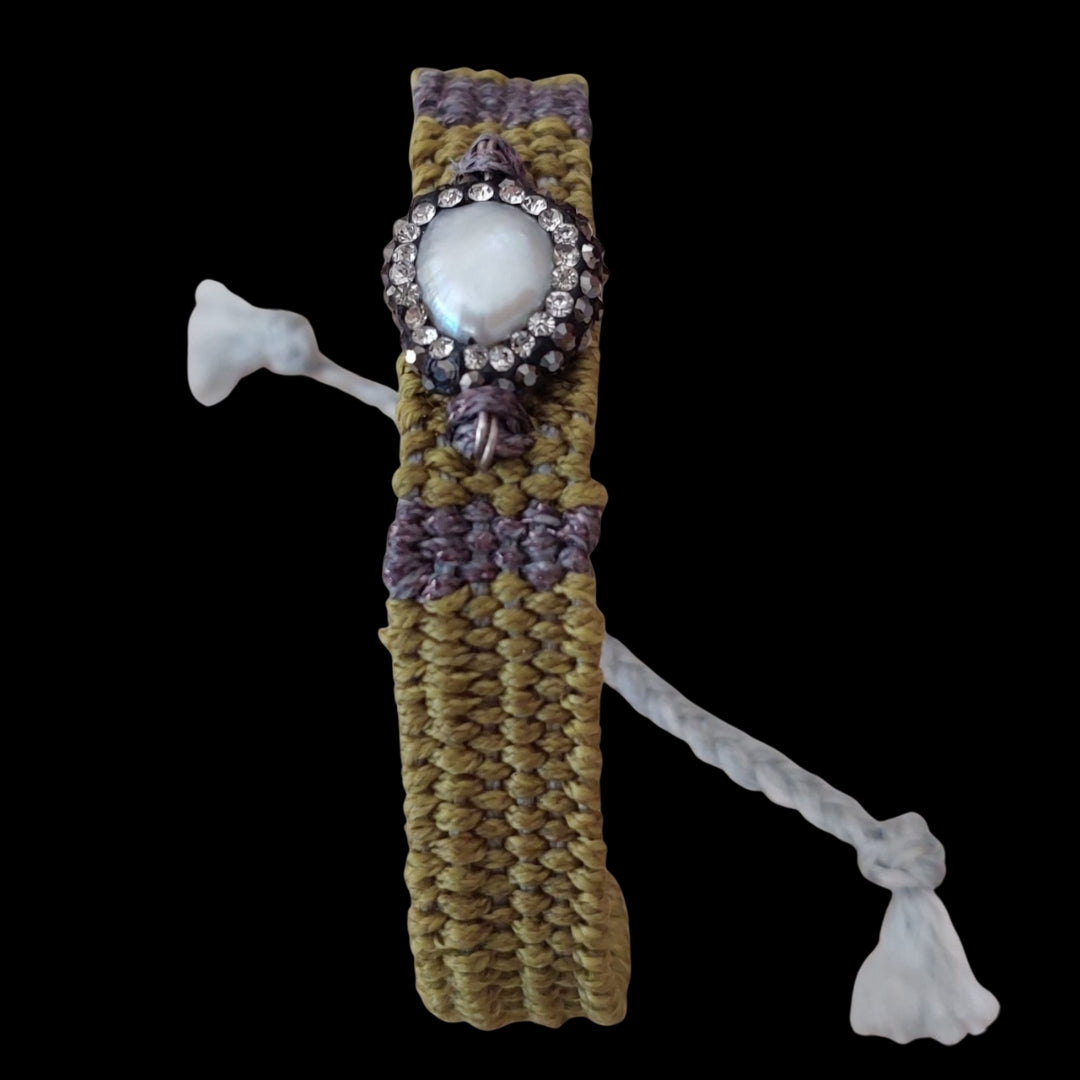 Handmade Loom and Silver Bracelets