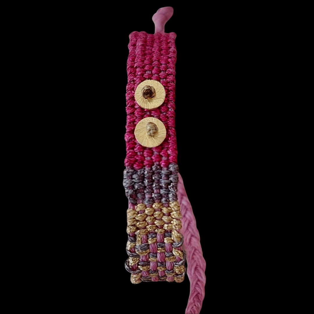 Handmade Loom and Silver Bracelets