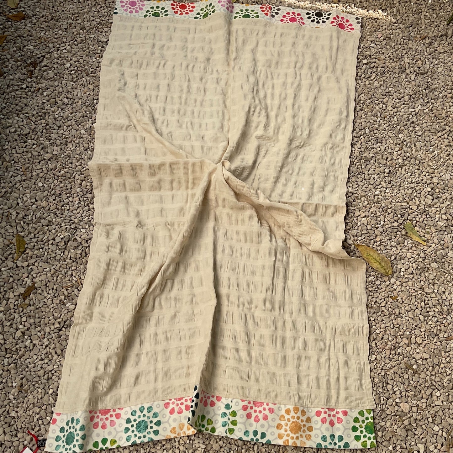 Upcycled Cotton Beach Towel