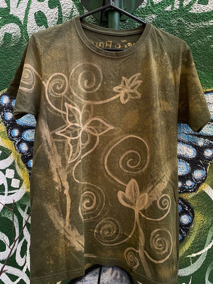 Hand-Bleached T-shirts