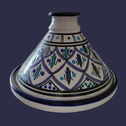 ReCollected Tunisian Blue Couscous Dish