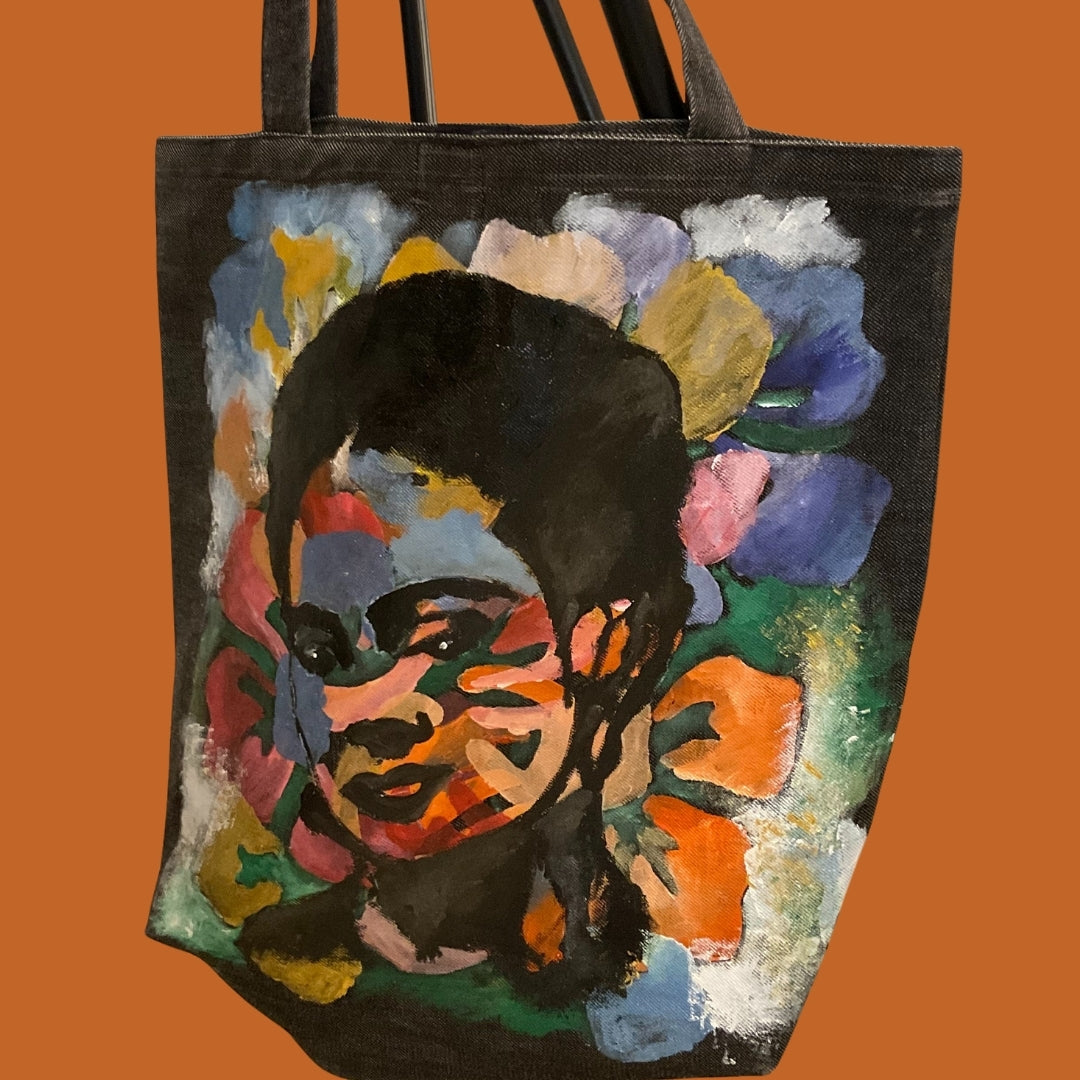 Frida in Colors Tote Bag