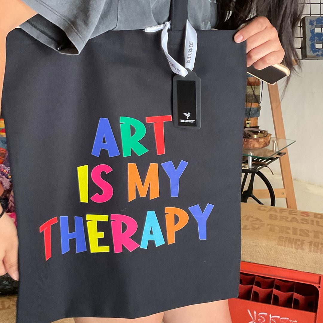 Art is my Therapy Tote Bag