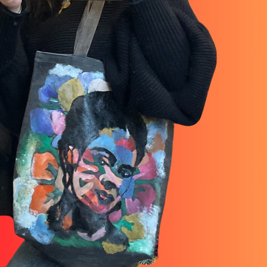 Frida in Colors Tote Bag