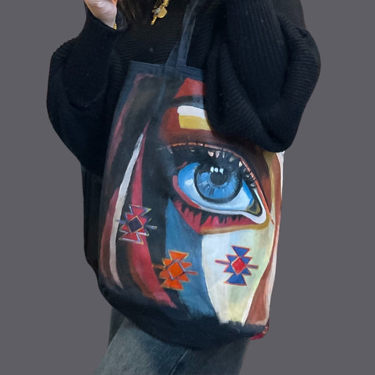 Armenian Eye Tote Bag