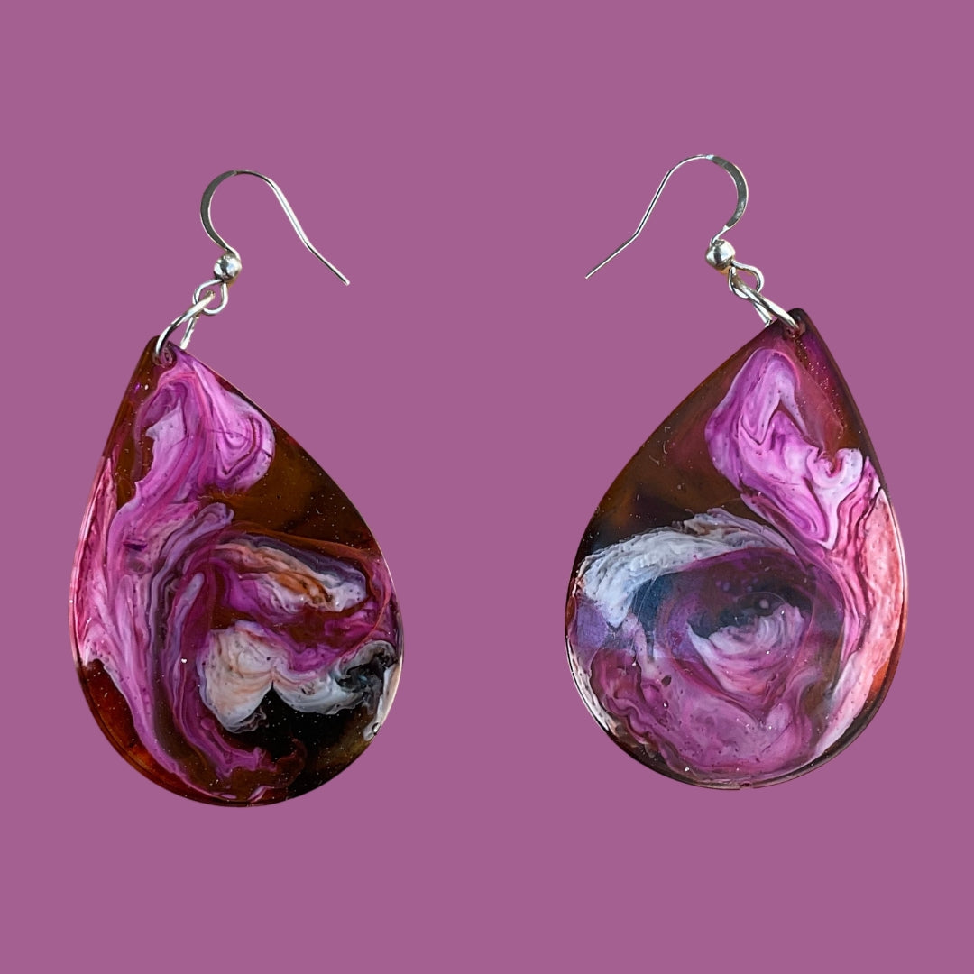 Handmade Resin Earrings