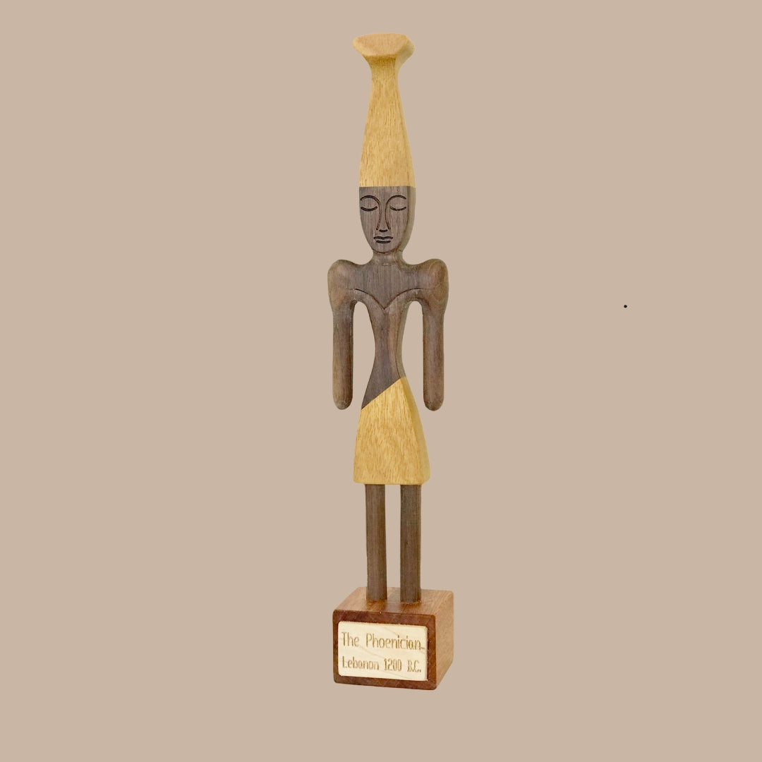 Phoenician Sculpted Statuette – Byblos Figurine