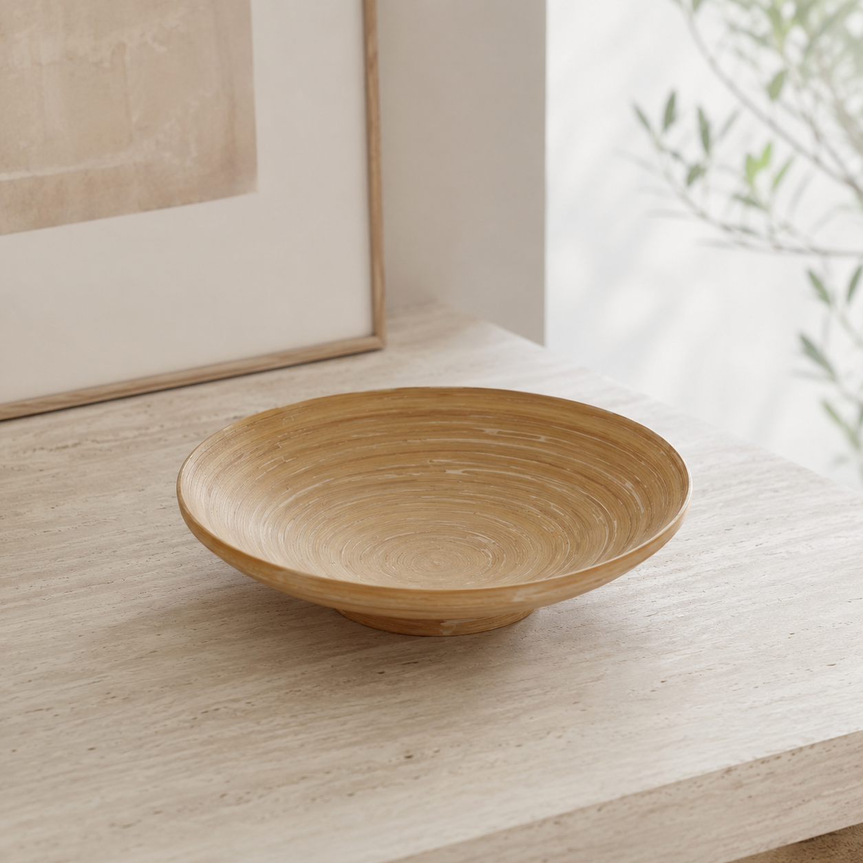 ReCollected Concentric Bamboo Bowl