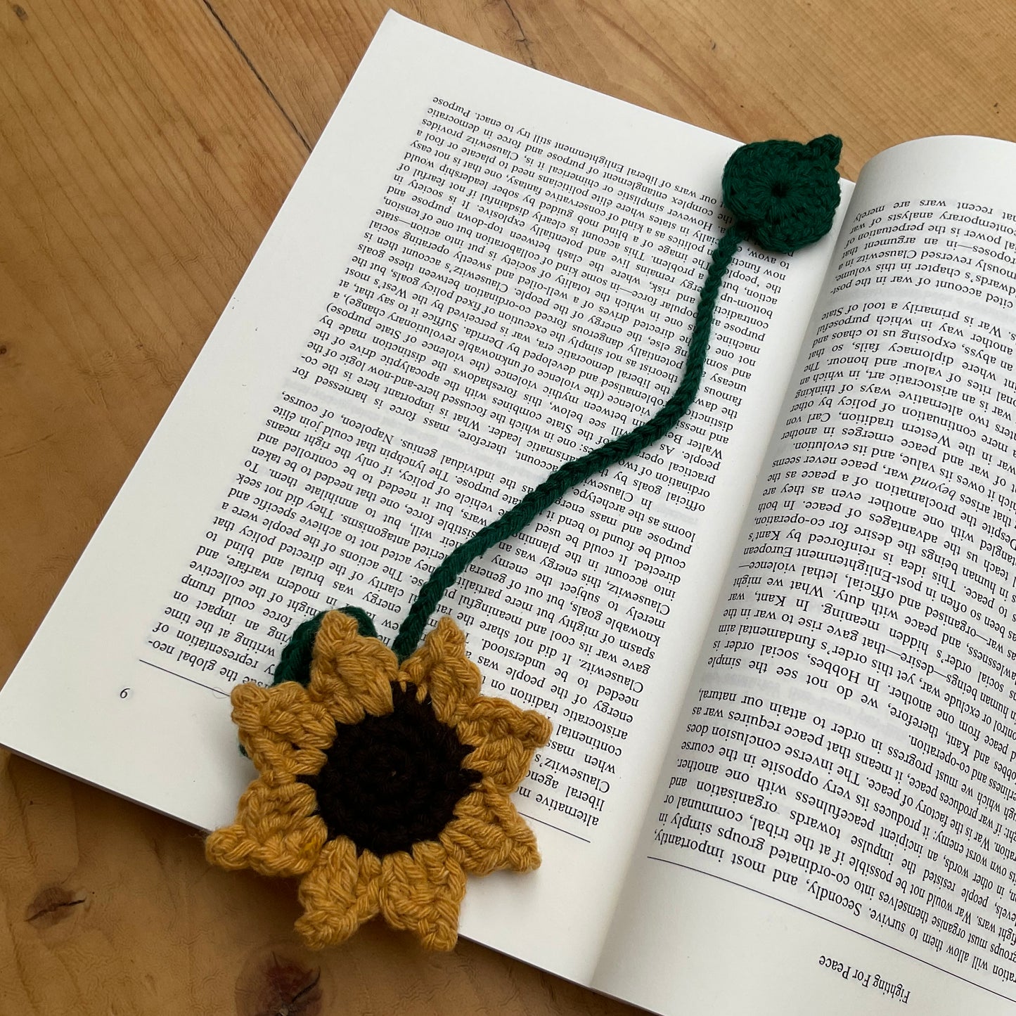 Crocheted Small Bookmark