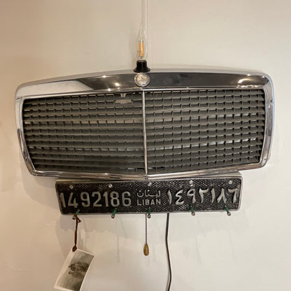 Mercedes Lamp and Hooks