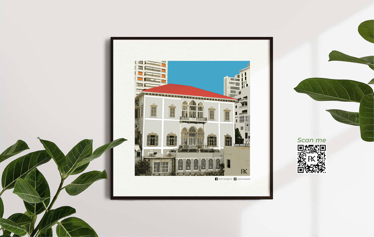 Tribute to Beirut 10 x 14