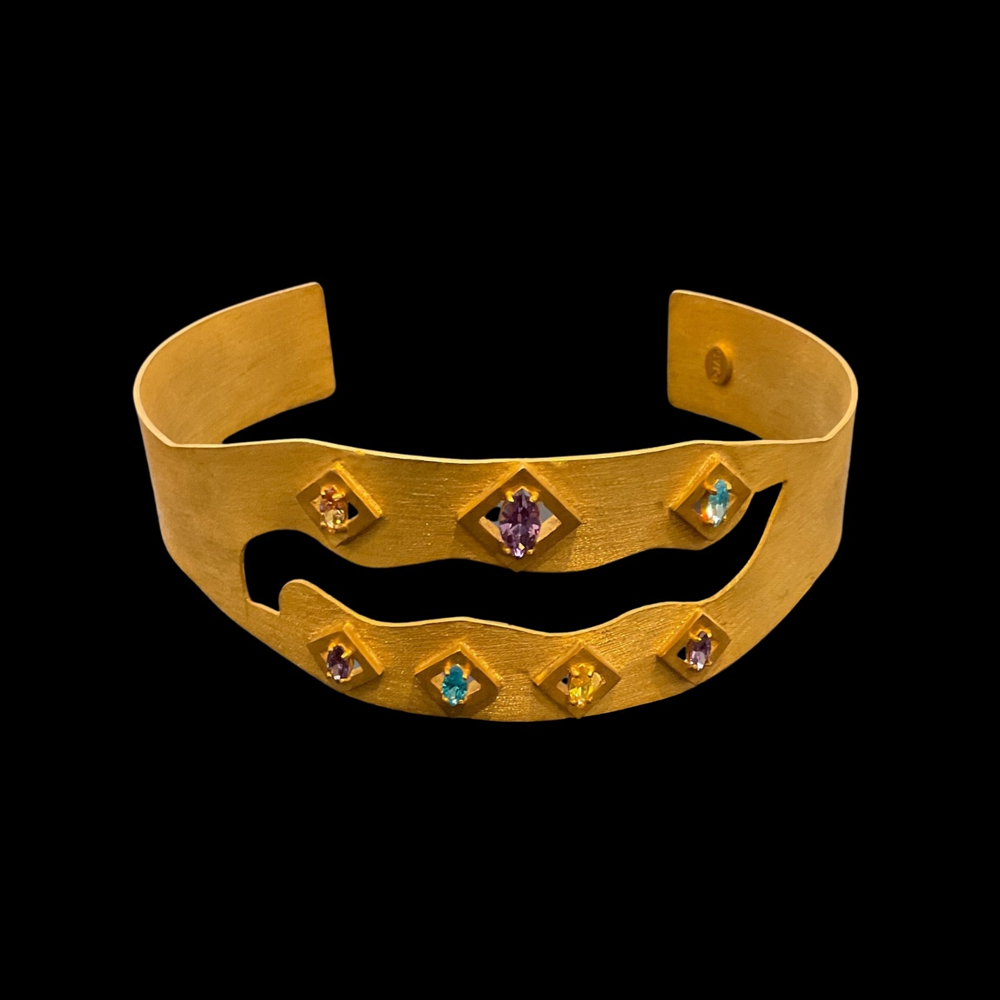 Samarcande Brass Gold Plated Choker