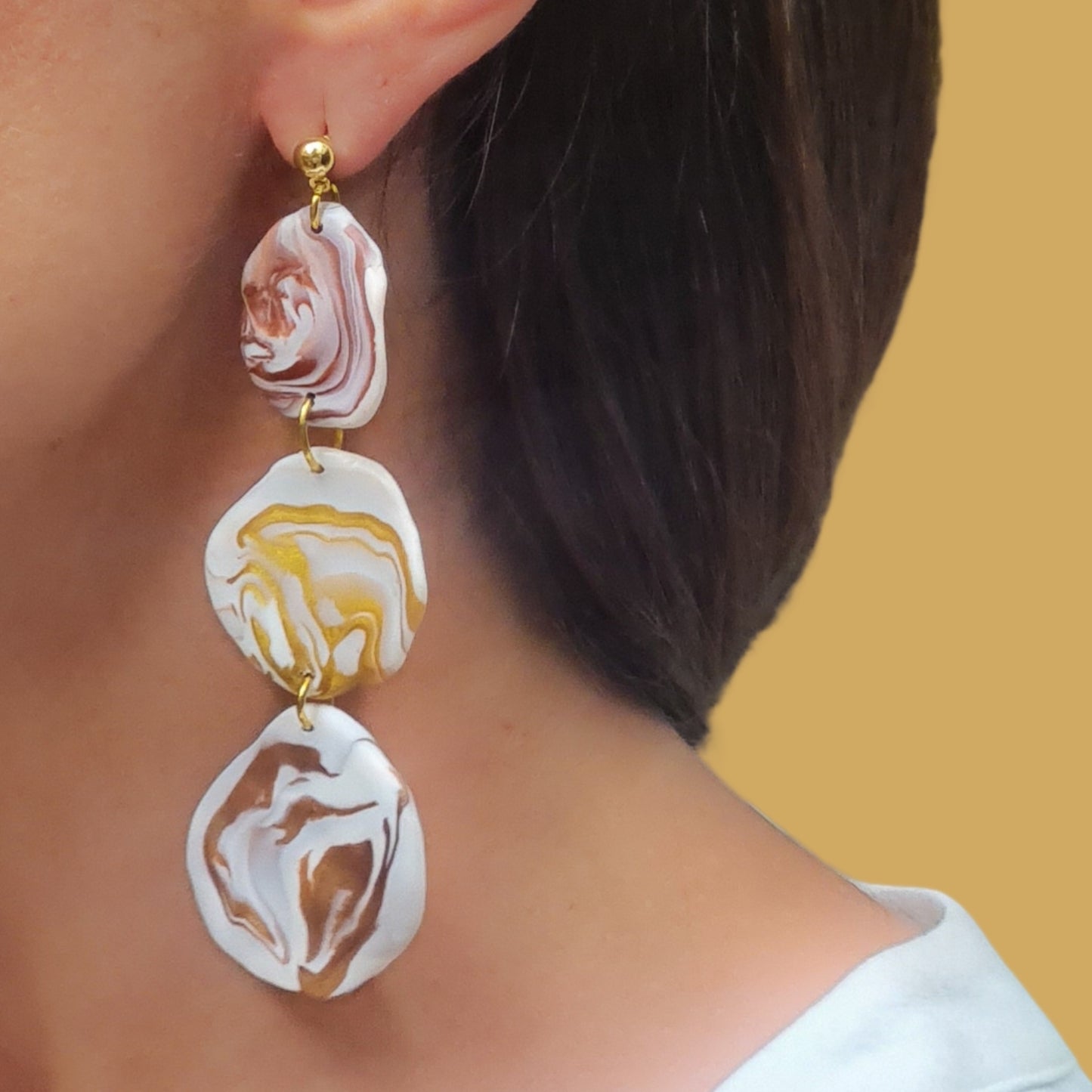 Color & Clay Earrings VIII