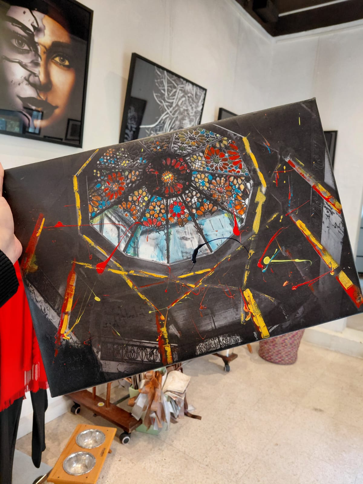 Old Beirut Mixed Media Print on Canvas - Collection V -VI