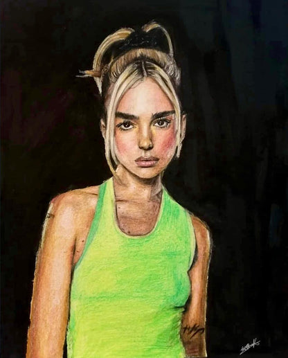 Dua Lipa Portrait