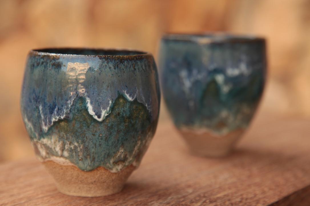 Handmade Stoneware Sippers