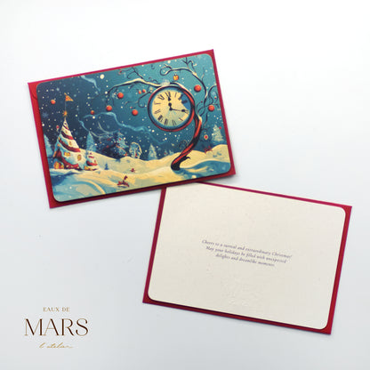 Limited Edition Artful Christmas Postcards