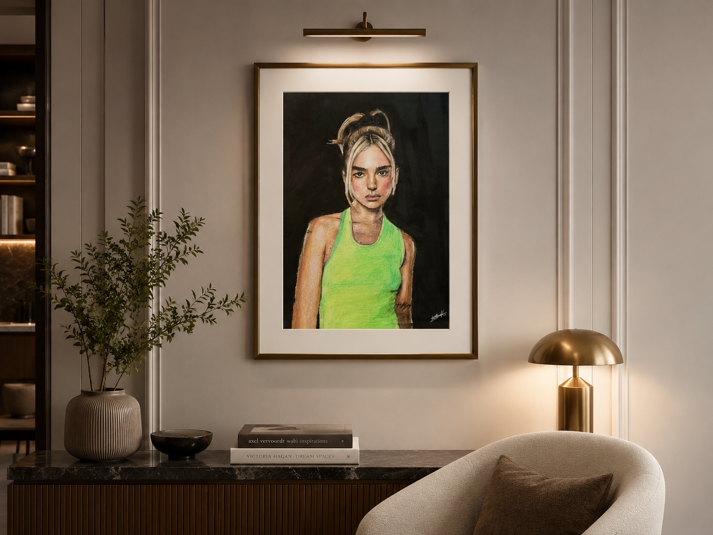 Dua Lipa Portrait