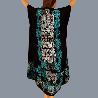 Block Printed Abaya I